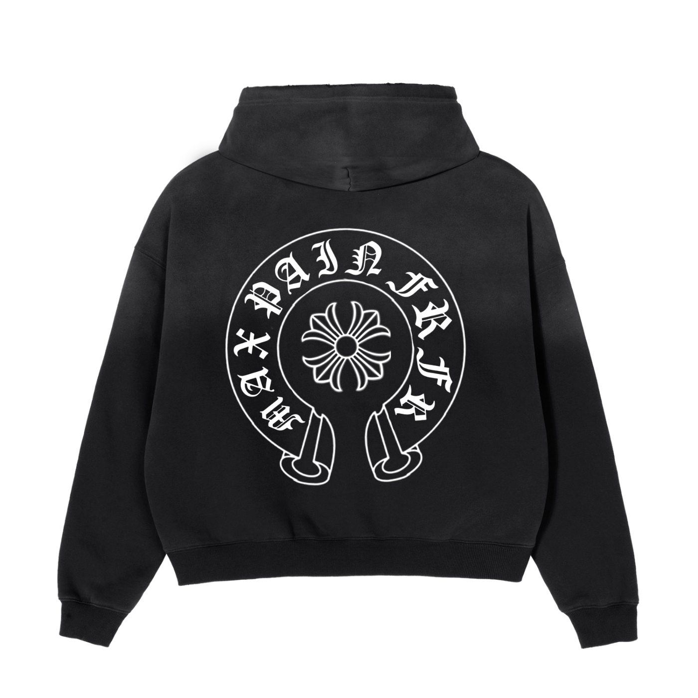 Frayed Sunfade Boxy Hoodie